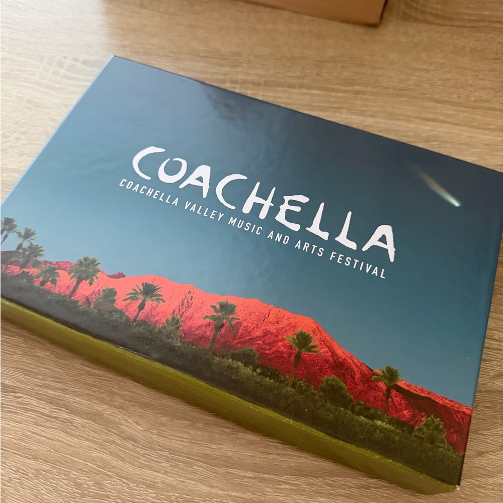 Coachella Poster and Hologram Box